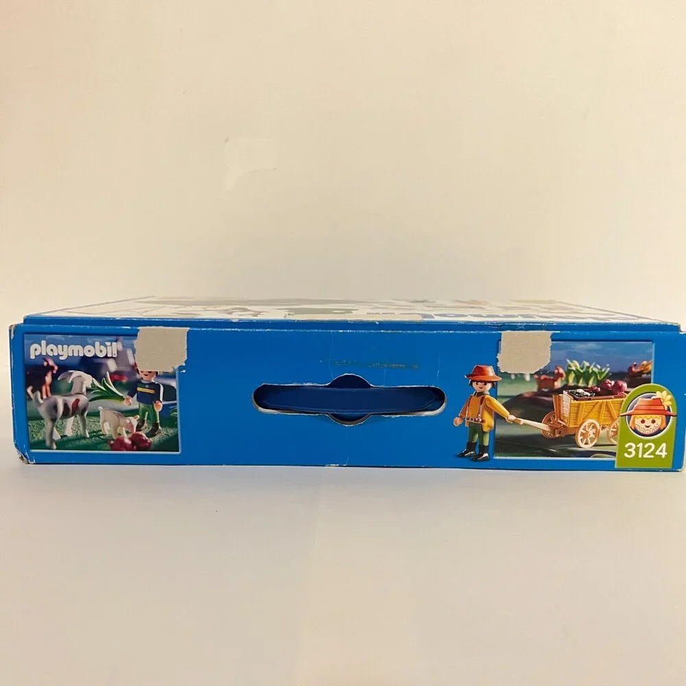 Playmobil Lot Farm Super Set 3124, Children’s Pony Wagon 3118, & Milk Maid 3007
